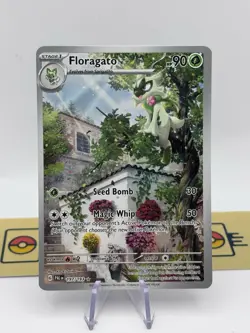 Pokemon TCG Floragato Scarlet & Violet Paldea Evolved Holo Card 197/193 NM - Image 1