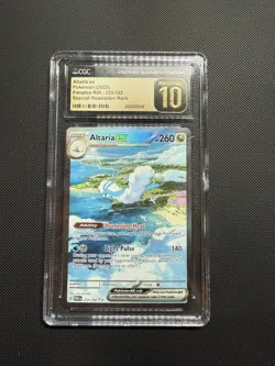POP 24 POKEMON CGC 10 PRISTINE SV Paradox Rift Altaria ex 253/182 SIR - Image 1