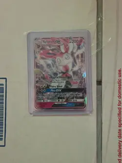 Sylveon GX 92/145 - Ultra Rare Holo - Guardians Rising - NM Pokemon Card TCG - Image 1