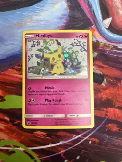 Pokemon TCG Sun & Moon Black Star Promo Mimikyu SM163 - Image 1