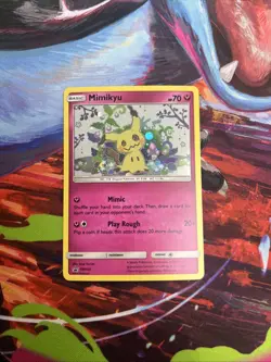 Pokemon TCG Sun & Moon Black Star Promo Mimikyu SM163 - Image 2