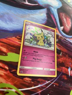 Pokemon TCG Sun & Moon Black Star Promo Mimikyu SM163 - Image 3