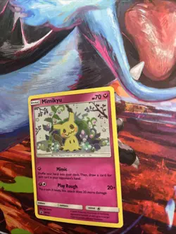 Pokemon TCG Sun & Moon Black Star Promo Mimikyu SM163 - Image 5