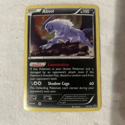 Absol Holo Rare 100 HP – XY Fates Collide (2016) – Lamentation – Pokemon TCG - Image 1