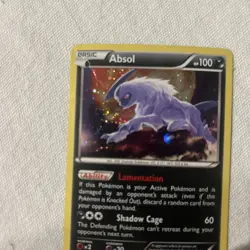 Absol Holo Rare 100 HP – XY Fates Collide (2016) – Lamentation – Pokemon TCG - Image 3
