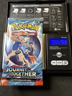 22.61g Pokemon Journey Together Booster Pack Sealed Factory Sealed ✅ - Image 1