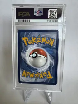 PSA 9 MINT Snorlax Shiny Rare Paldean Fates Holo Pokemon 202/091 - Image 2