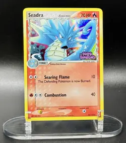 Seadra Delta Species 52/110 Stamped Pokemon EX Holon Phantoms Reverse Holo LP/NM - Image 2