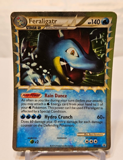 Feraligatr Prime HGSS07 Ultra Rare HGSS Promo Pokemon 1114 - Image 1