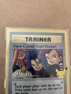 Here Comes Team Rocket! 15/82 Pokemon Celebrations Classic Collection Holo - Image 5