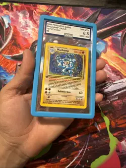 Pokemon TCG Machamp Holo Rare 1st Edition Base Set - Image 3