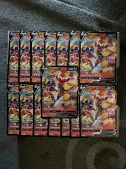 Lot of 15 - Pokemon - Jumbo Infernape V Sword & Shield - SWSH252 Near Mint 15x - Image 1