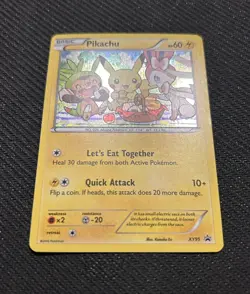 Pokemon TCG Pikachu XY95 Promo Sylveon Chespin NM - Image 2