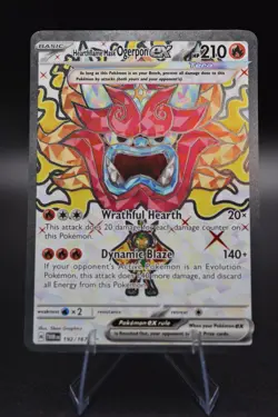 Pokemon TCG - Hearthflame Mask Ogerpon EX - 192/167 - Twilight Masquerade NM - Image 1