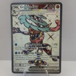 Pokemon Greninja ex 198/167 Twilight Masquerade Ultra Rare Holo 310 HP - Image 1