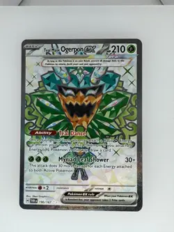 2024 Pokemon Twilight Masquerade Teal Mask Ogerpon ex 190/167 NM - Image 1
