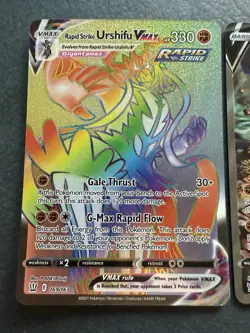 Single Strike Urshifu V 151/163 And 169/163 Urshifu Vmax Pokemon Battle Styles - Image 4