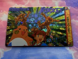 Pokemon Vintage Pocket Monsters Vending HOLO Prism Sticker 1999 Bandai Nintendo - Image 3