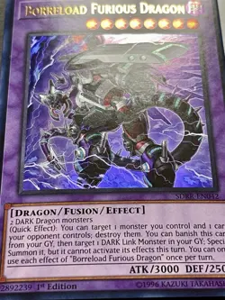 Albion The Sanctifire Dragon + Borreload Furious Dragon + Dragonlord | YuGiOh! - Image 2