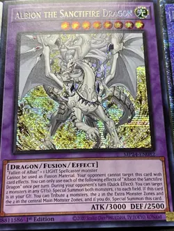 Albion The Sanctifire Dragon + Borreload Furious Dragon + Dragonlord | YuGiOh! - Image 5