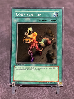 Confiscation MRL-038 1st edition Super Rare Holo HP - Image 1