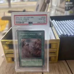 Yu-Gi-Oh Magic Ruler Painful Choice MRL-049 PSA 10 GEM MINT POP 12 YuGiOh - Image 1