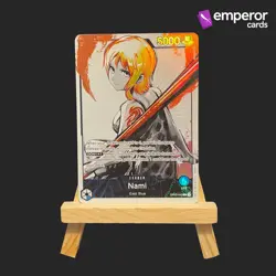 One Piece Card Game - Nami OP03-040 Pillars of Strength - (Alt Art) - English - Image 2