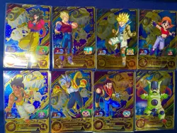 Dragon Ball Heroes UM GTCP Complete Set 8 Cards GT Characters Campaign Holo - Image 1