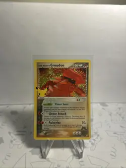 Pokemon Card Team Magmas Groudon 9/95 Celebrations Classic Collection Near Mint - Image 1