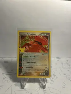 Pokemon Card Team Magmas Groudon 9/95 Celebrations Classic Collection Near Mint - Image 2