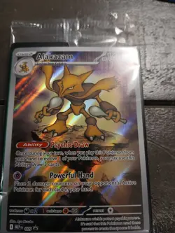 Alakazam Mega Evolution Sealed Promo Holo #009 2025 Pokemon Card - Image 2