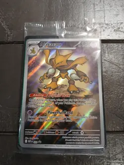 Alakazam Mega Evolution Sealed Promo Holo #009 2025 Pokemon Card - Image 4