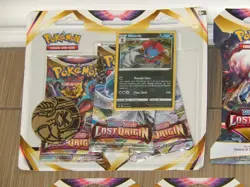 Pokemon TCG CARD Sword & Shield Lost Origin 8 Pack Blister Weavile Promo SEAL! - Image 2