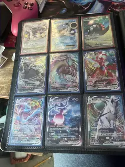 Pokemon Card Collection Binder Multiple Rare Cards VG-M Condition - Image 3