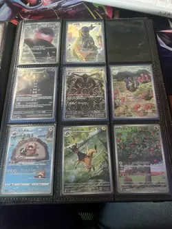 Pokemon Card Collection Binder Multiple Rare Cards VG-M Condition - Image 4