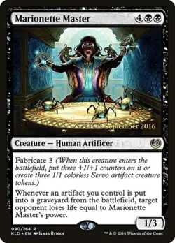Marionette Master -Foil Medium Play MTG Promos: Prerelease Cards - Image 1