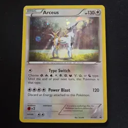 Pokemon XY Arceus Black Star Promo Holo Card XY197 NM Condition In Sleeve - Image 1