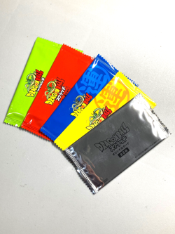 Dragon Ball Scratch Original Card and Sticker Sealed Pack - Set of 5 - Japanese - Image 1