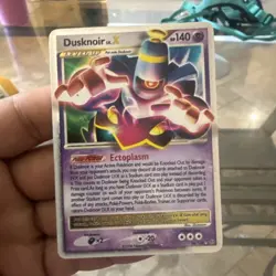Pokemon TCG Dusknoir LV.X Stormfront Holo Rare Card 96/100 NM Condition - Image 1