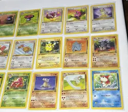 Pokemon 1st Edition Jungle 21 Card Lot ~LP - Image 3