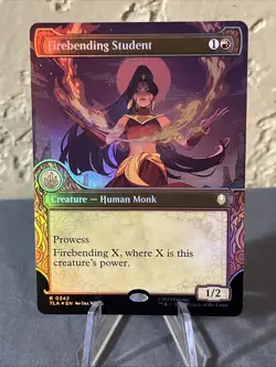 Firebending Student (Showcase) Avatar: The Last Airbender Foil - Image 1
