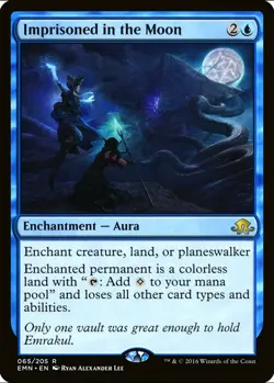 X 1 Imprisoned in the Moon NM-M Eldritch Moon 065 MTG Magic The Gathering - Image 1