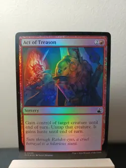 Act of Treason Foil [LP] - Ravnica Remastered - MTG RVR [C] - Image 1