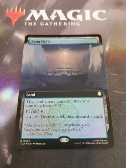 Mtg. Agna Qel'a. Foil Extended Art. Avatar The Last Airbender. Pack Fresh - Image 1