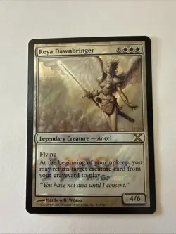 MTG Reya Dawnbringer FOIL 10th Edition Promo Magic The Gathering LP - Image 1