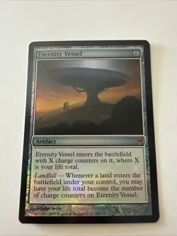 MTG Foil Eternity Vessel EX/LP- Zendikar - Image 1