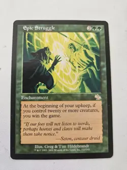 MTG LP Epic Struggle Judgment Magic the Gathering rare - Image 1