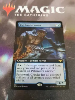 MTG. Patchwork Crawler. Foil Borderless. Innistrad: Crimson Vow. Pack Fresh - Image 1