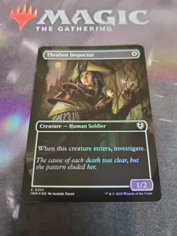 Mtg. Thraben Inspector. Foil Borderless. Innistrad Remastered. Pack Fresh - Image 1