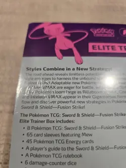 Brand New Pokemon Fusion Strike ETB Elite Trainer Box Factory Sealed! - Image 3
